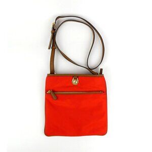 Michael Kors Kempton Orange Nylon Crossbody‎